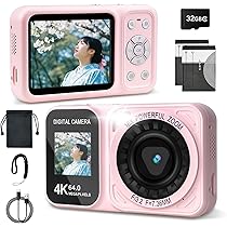 Amazon | デジタルカメラ 4K 6400万画素 30FPS デジカメ【IPS デュアル